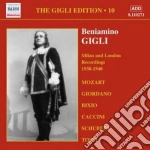 Beniamino Gigli - Gigli Edition Vol.10: Berlino, Milano E Londra (1938-1940) cd