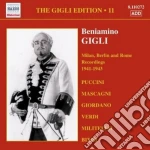 Beniamino Gigli - Gigli Edition, Vol.11: Milano, Berlino Eroma1941-1943 cd
