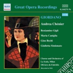 Umberto Giordano - Andrea Chenier (2 Cd) cd musicale di Umberto Giordano