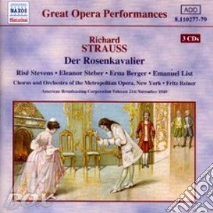 Reiner/Stevens/Steber/Berger - Strauss Richard (3 Cd) cd musicale di Richard Strauss