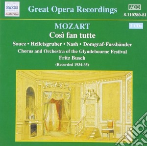 Wolfgang Amadeus Mozart - Cosi' Fan Tutte (2 Cd) cd musicale di Wolfgang Amadeus Mozart