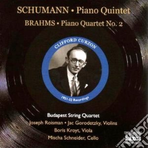 Robert Schumann / Johannes Brahms - Clifford Curzon: Schumann, Brahms cd musicale di Robert Schumann