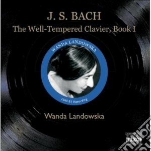 Johann Sebastian Bach - The Well-Tempered Clavier Book I (2 Cd) cd musicale di Johann Sebastian Bach