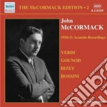 John Mccormack - Edition Vol.2: The Acoustic Recordings (1910-1911) cd
