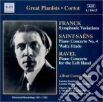 Alfred Cortot: Franck, Saint-Saens, Ravel