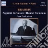 Johannes Brahms - Paganini Variations, Handel Variations cd