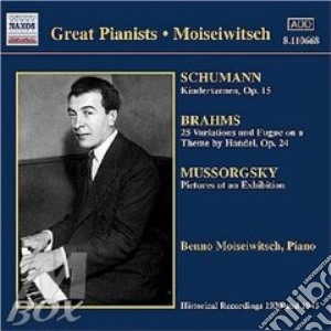 Benno Moiseiwitsch - Great Pianists 1 cd musicale di MOISEIWITSCH