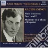 Sergej Rachmaninov - Concerto X Pf N.1 Op.1, N.2 Op.18, Rapsodia Paganini cd