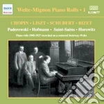 Welte-Mignon Piano Rolls: Vol.1 Chopin, Liszt, Schubert, Bizet cd