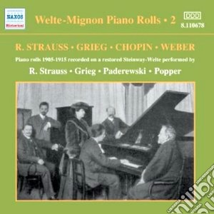 Welte-Mignon Piano Rolls: Vol.2 1905-1015 cd musicale di Welte-mignon piano r