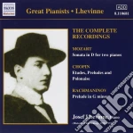 Josef Lhevinne - Tutte Le Registrazioni cd