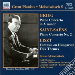 Edvard Grieg - Concerto X Pf Op.16 cd musicale di Edvard Grieg