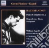 Sergej Rachmaninov - Concerto X Pf N.2 Op.18, Rapsodia Su Untema Di Paganini Op.43, Preludio Op.3 N. cd