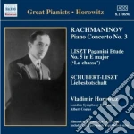 Vladimir Horowitz: Plays Rachmaninov, Liszt, Schubert cd
