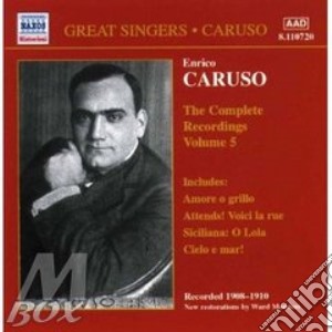 Enrico Caruso: The Complete Recordings Volume 5 cd musicale di Enrico Caruso