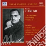 Enrico Caruso: The Complete Recordings Volume 5 cd