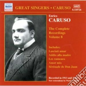 Enrico Caruso: The Complete Recordings Volume 8 cd musicale di Enrico Caruso