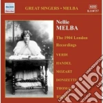 Nellie Melba: Complete Grammophone Company Recordings, Vol.1: The 1904 London Recordings cd