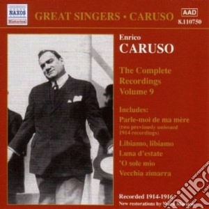 Enrico Caruso: The Complete Recordings Volume 9 cd musicale di Enrico Caruso