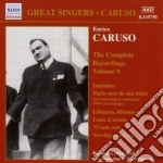 Enrico Caruso: The Complete Recordings Volume 9 cd