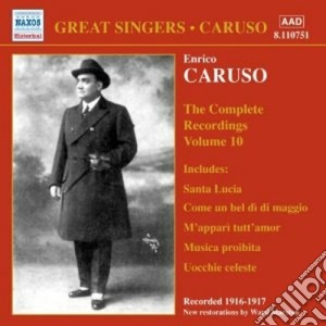 Enrico Caruso: The Complete Recordings Volume 10 cd musicale di Enrico Caruso