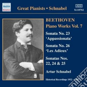 Ludwig Van Beethoven - Opere Per Pianoforte (integrale) Vol.7 cd musicale di Beethoven ludwig van