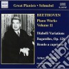 Ludwig Van Beethoven - Opere Per Pianoforte (integrale) , Vol.11: Variazioni Diabelli Op.120 cd