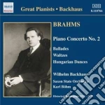Johannes Brahms - Piano Concerto No. 2, Waltzes, Hungarian Dances cd
