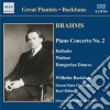 Johannes Brahms - Piano Concerto No. 2, Waltzes, Hungarian Dances cd