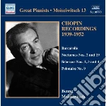 Fryderyk Chopin - Benno Moiseiwitsch: Chopin Recordings 1939-1952 cd