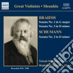 Johannes Brahms - Sonata Per Violino N.1 Op.88, N.3 Op.108 cd