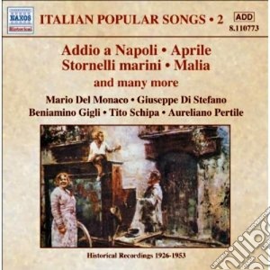 Italian Popular Songs Vol.2 / Various cd musicale