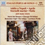 Italian Popular Songs Vol.2 / Various cd