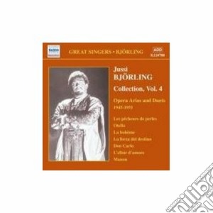 Jussi Bjorling - Jussi Bjorling Collection Vol.4 cd musicale di Jussi BjÃ–rling