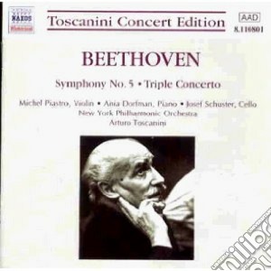 Ludwig Van Beethoven - Symphony No.5 Op.67, Triple Concerto cd musicale di Beethoven ludwig van