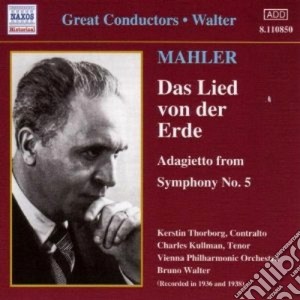 Gustav Mahler - Das Lied Von Der Erde, Adagietto Dalla Symphony No.5 cd musicale di Gustav Mahler