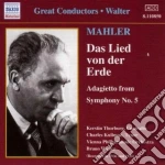 Gustav Mahler - Das Lied Von Der Erde, Adagietto Dalla Symphony No.5 cd