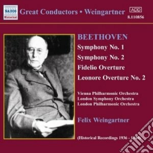 Ludwig Van Beethoven - Symphony No.1 Op.21, N.2 Op.36, Ouvertures cd musicale di Beethoven ludwig van