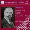 Jean Sibelius - Symphony No.4, En Saga, Finlandia, Lemminkainen's Return, Scenes Historiques cd