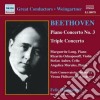 Ludwig Van Beethoven - Piano Concerto No.3, Triple Concerto cd
