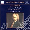 Johann Sebastian Bach - Sonate E Partite X Vl Solo Vol.1: Sonata N.1 Bwv 1001, Partite N.1 E N.2 Bwv 100 cd