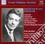 Fritz Kreisler - Kreisler Plays Kreisler cd