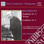 Ludwig Van Beethoven - Symphony No.3 Op.55 eroica, N.4 Op.60 cd
