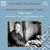 Fritz Kreisler / Sergej Rachmaninov: Beethoven, Schubert, Grieg - Violin Sonatas cd