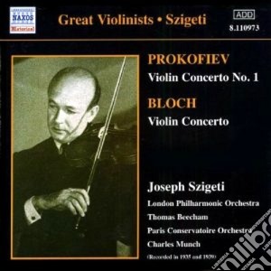 Sergei Prokofiev - Concerto Per Violino N.1 Op.19 cd musicale di Sergei Prokofiev