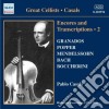 Pablo Casals: Encores And Transcriptions Vol.2 cd