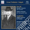 Joseph Szigeti: Plays Bach, Tartini - Violin Concertos cd