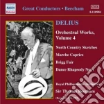 Frederick Delius - Opere Per Orchestra (integrale) , Vol.4 cd