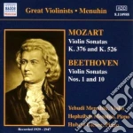 Yehudi Menuhin: Plays Mozart, Beethoven cd