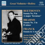 Jascha Heifetz: Beethoven, Brahms, Mozart cd